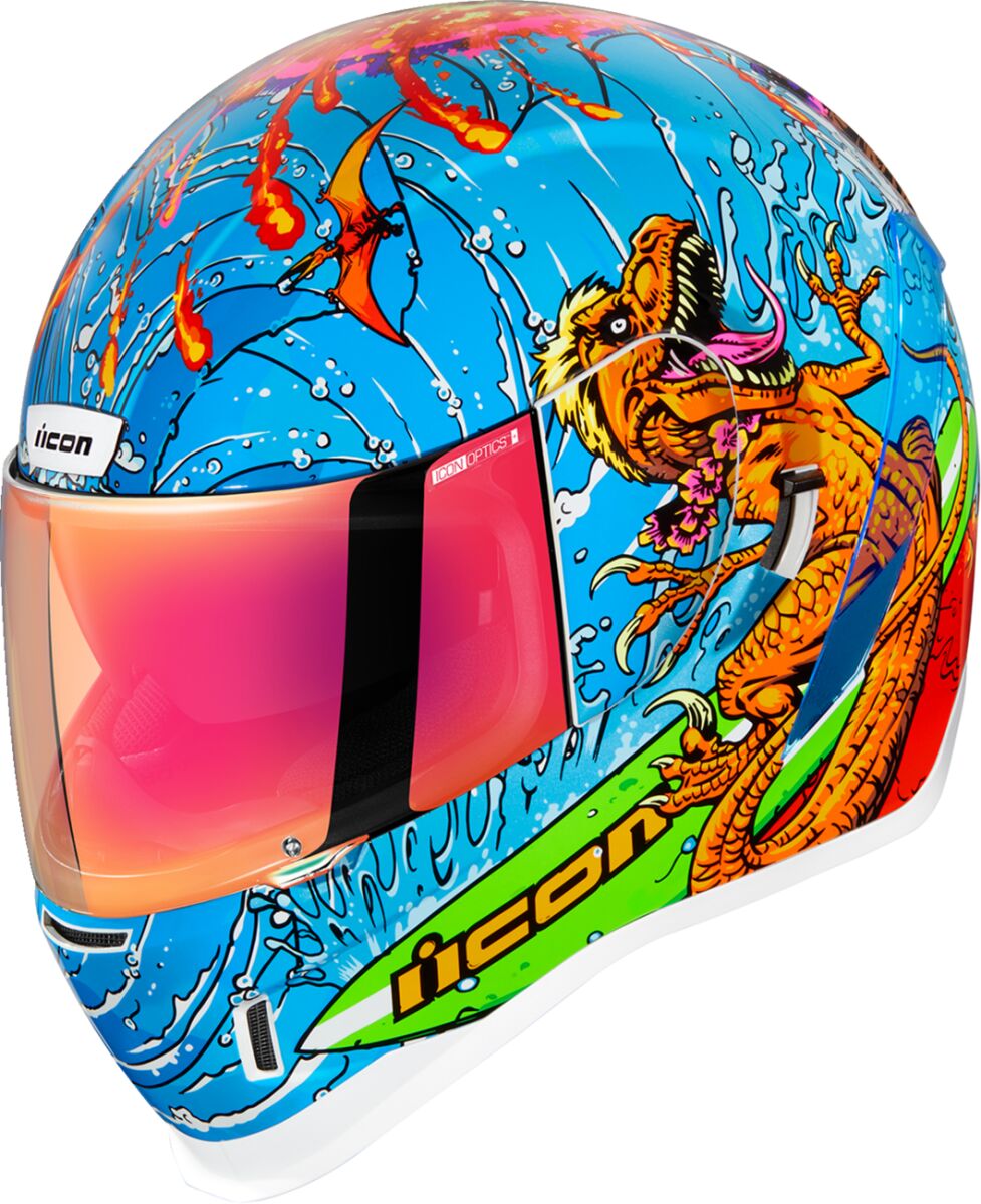 Icon Casque Airform Dino Fury Bleu