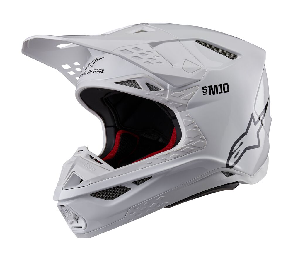 Alpinestars Casque SM10 Solid WHT XL