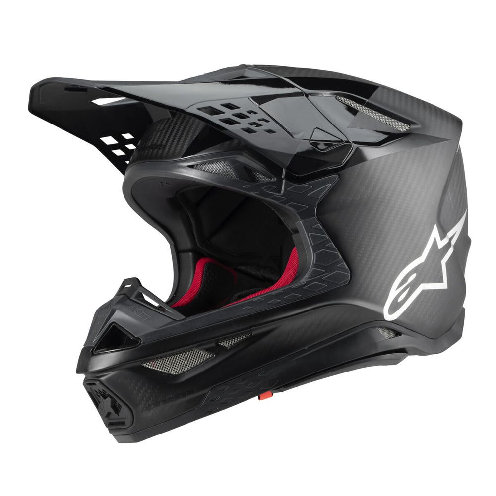 Alpinestars Casque SM10 Fame Carbone S