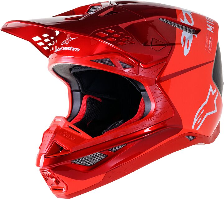 Alpinestars Casque SM10 Flood Rouge L