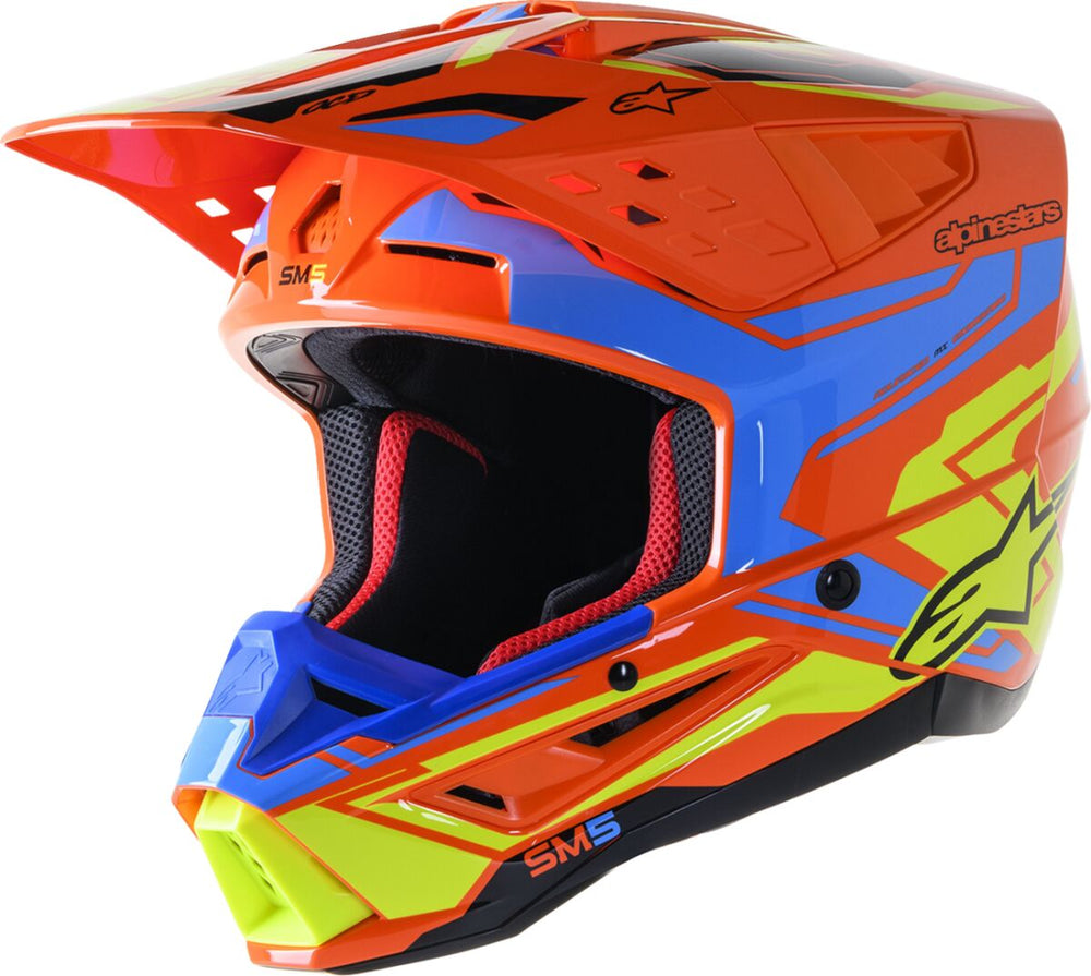 Alpinestars Casque SM5 ACT2 Or/c/y S