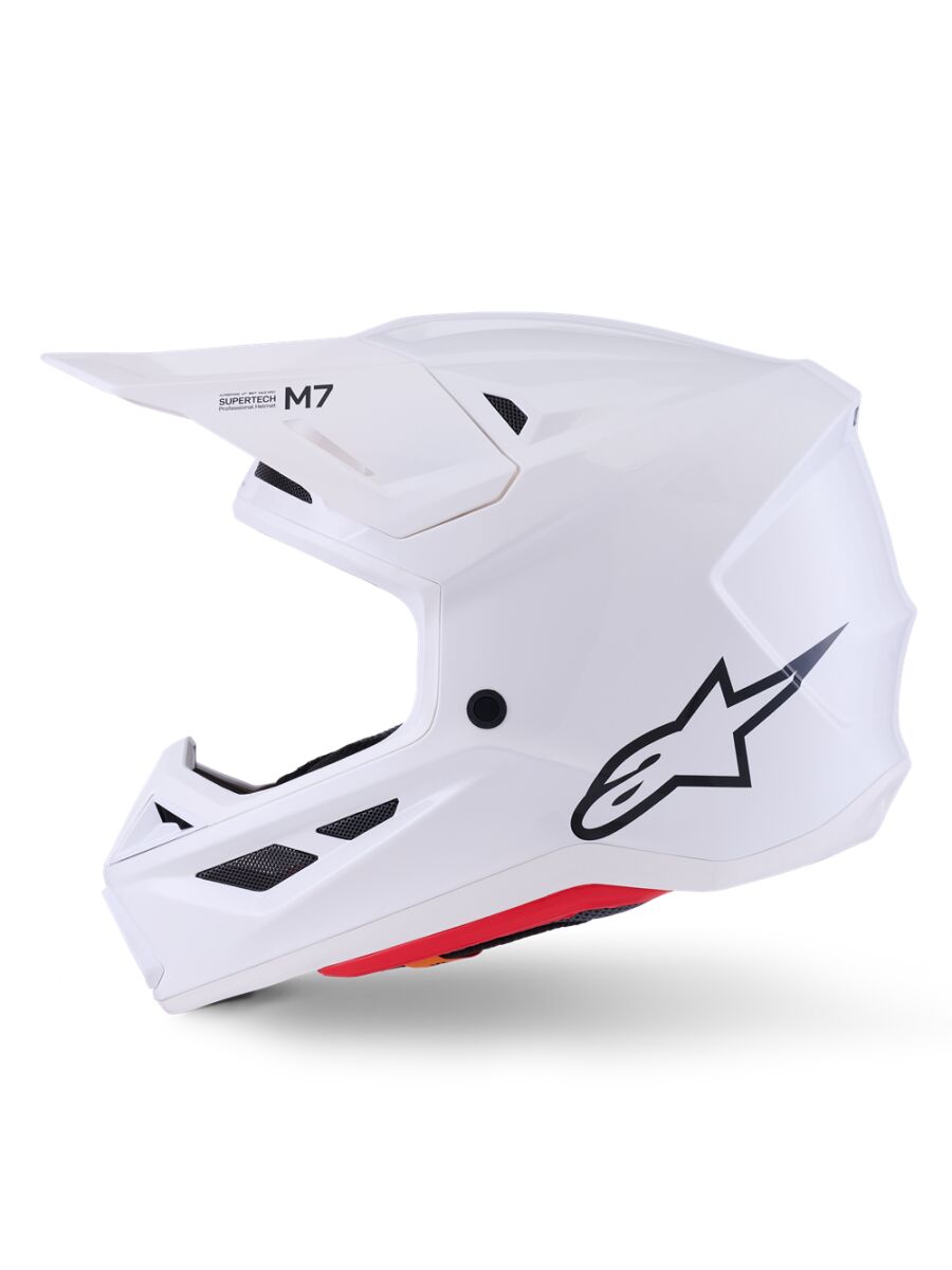 Alpinestars Casque SM7 White-gloss 2X