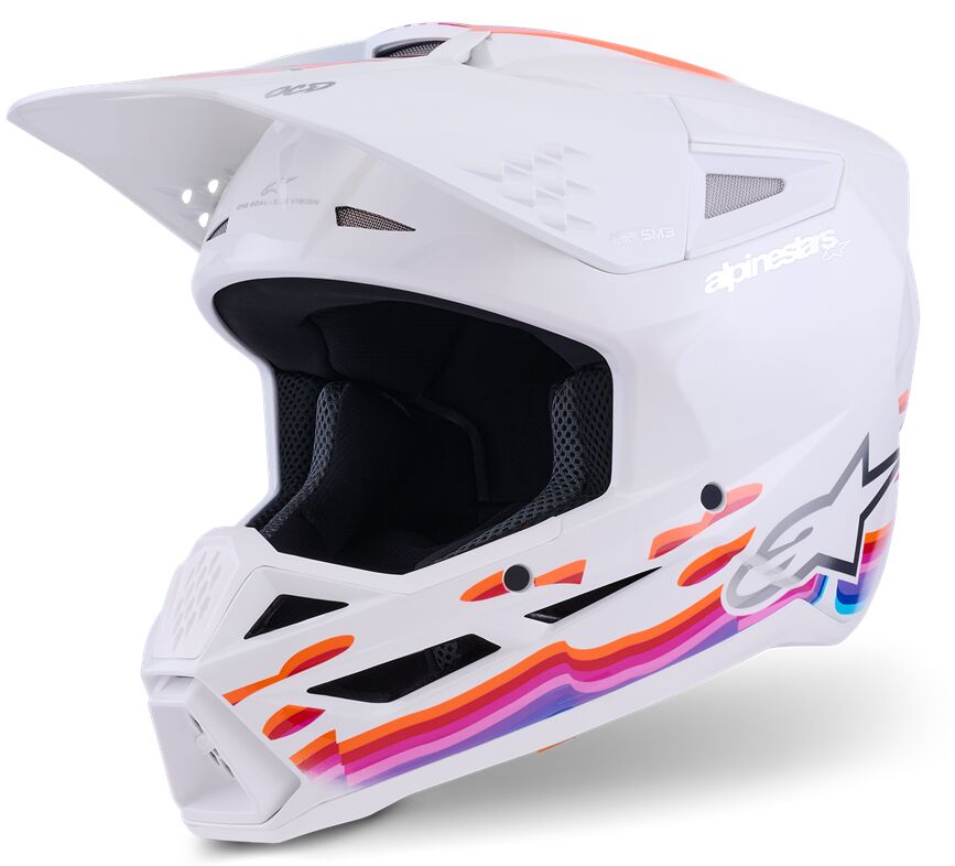 Alpinestars Casque SM3 Force White-gloss S
