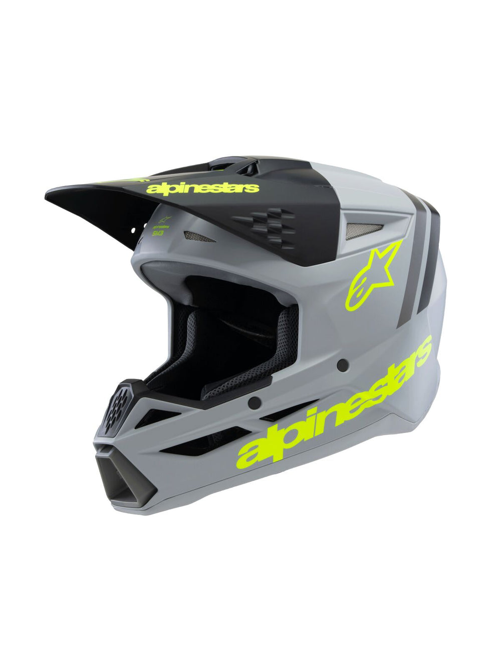 Alpinestars Casque Yth SM3 Radium Gy/blk/y