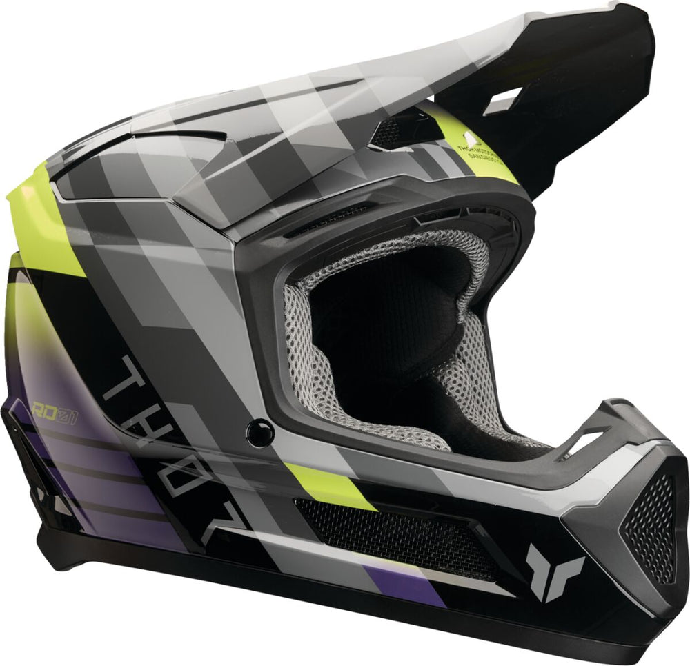 Thor Casque Fleet Yth Camber Bk/pu