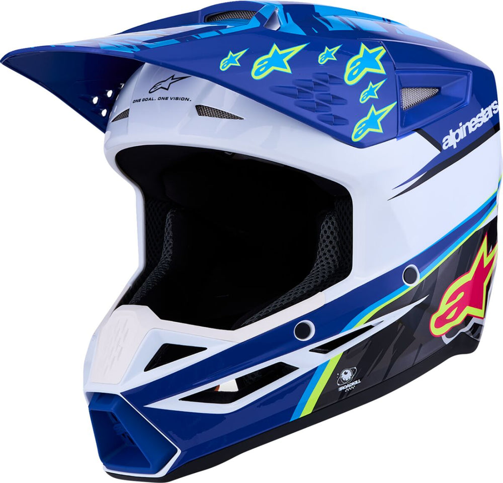 Alpinestars Casque Yth SM3 Falcon Bl/bk/pk