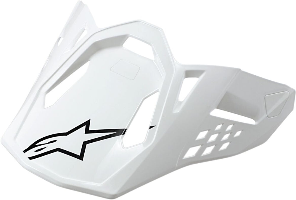 Alpinestars Visière SM10/SM8 Blanc Gloss