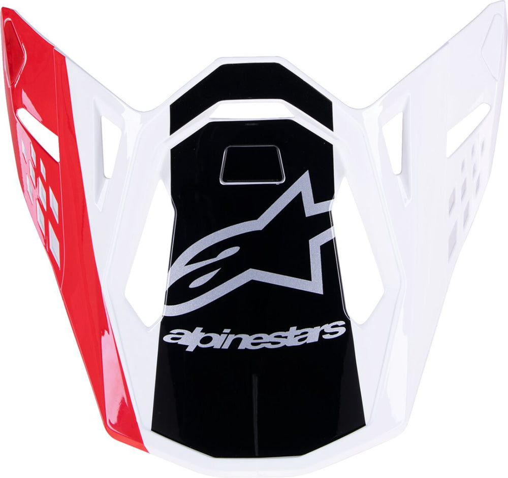 Alpinestars Visière SM10 Unit RD/WT