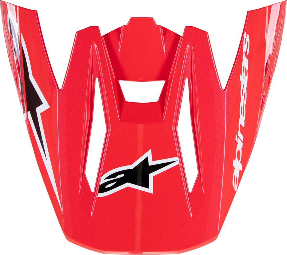 Alpinestars Visière SM5 Corp Rouge