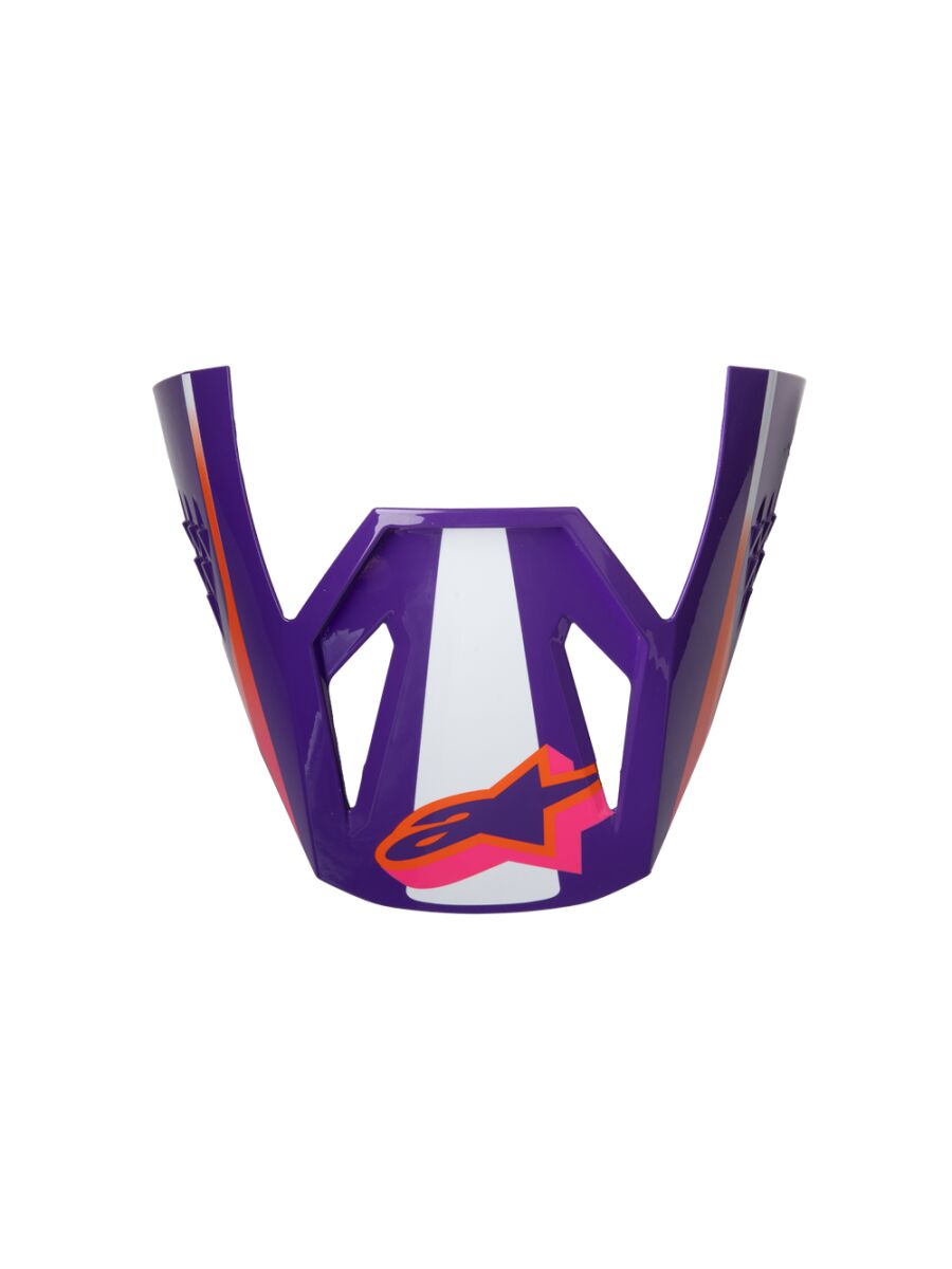 Alpinestars Visière SM3 Heat Wht/pu/pink