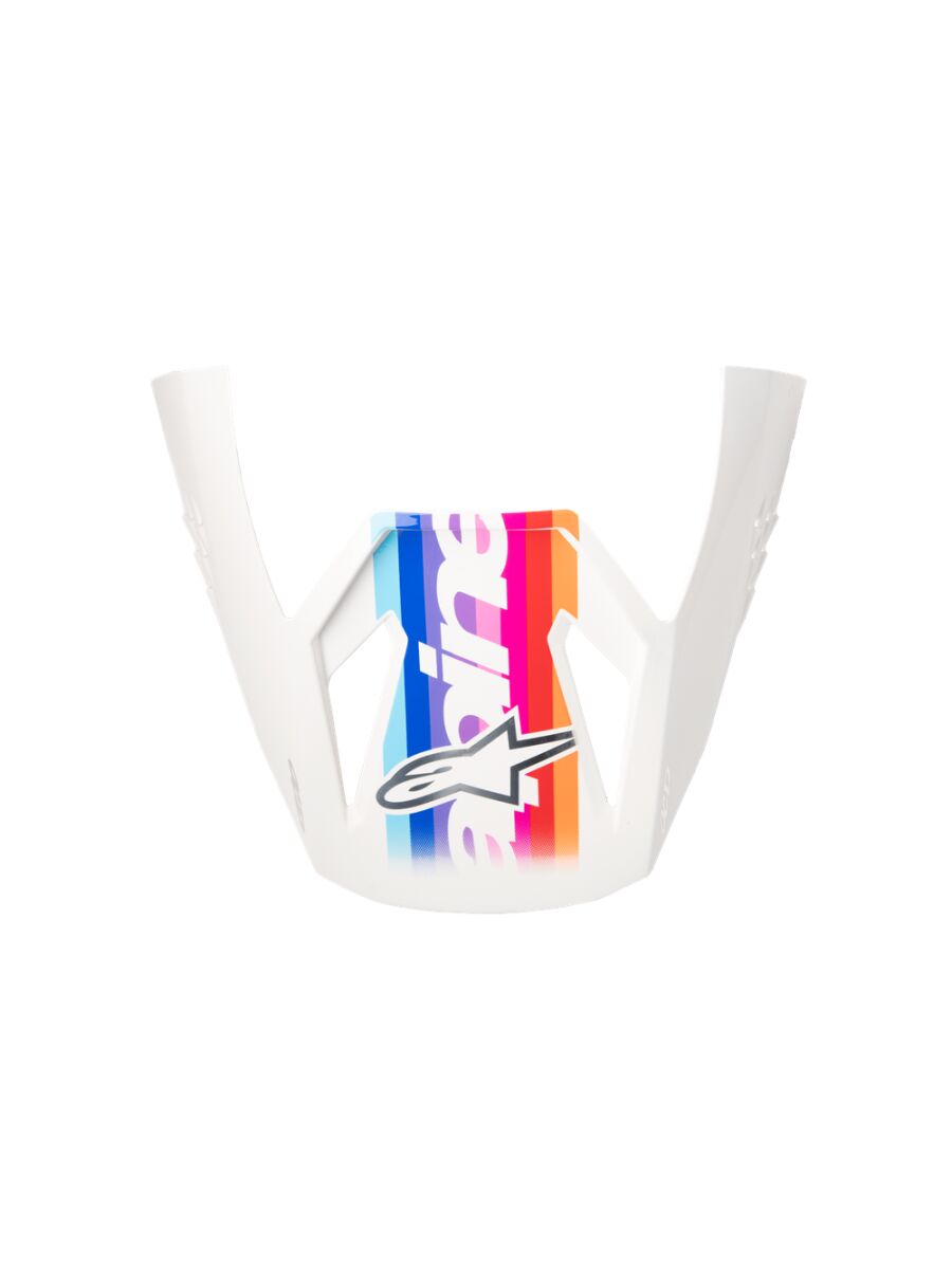 Alpinestars Visière SM3 Force White-gloss
