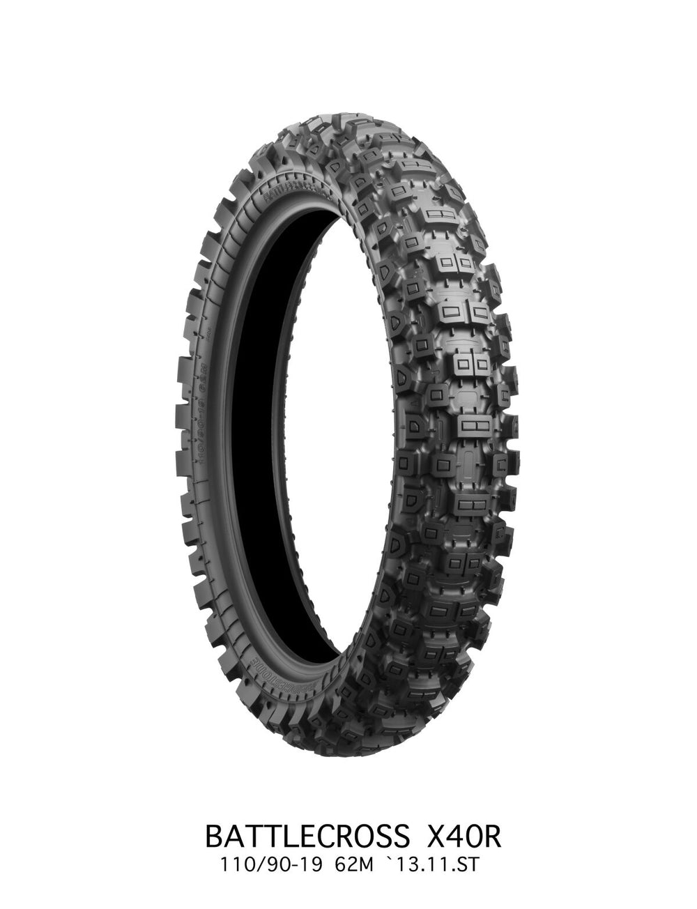 Bridgestone X40R Hard 110/90-19 62M TT NHS