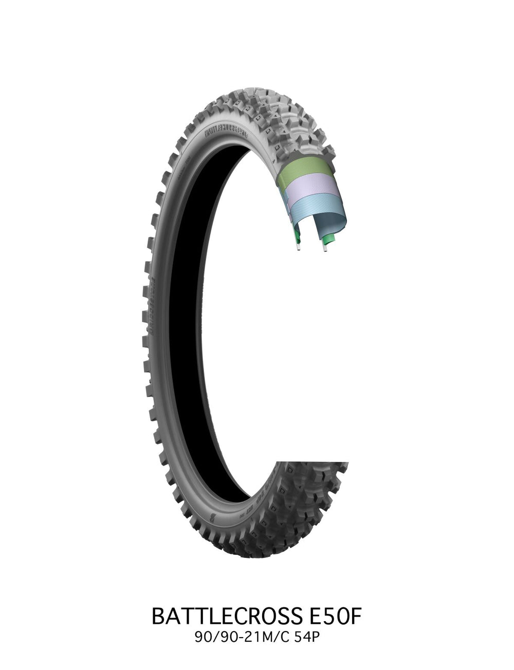 Bridgestone E50F 90/90-21 54P TT Fim