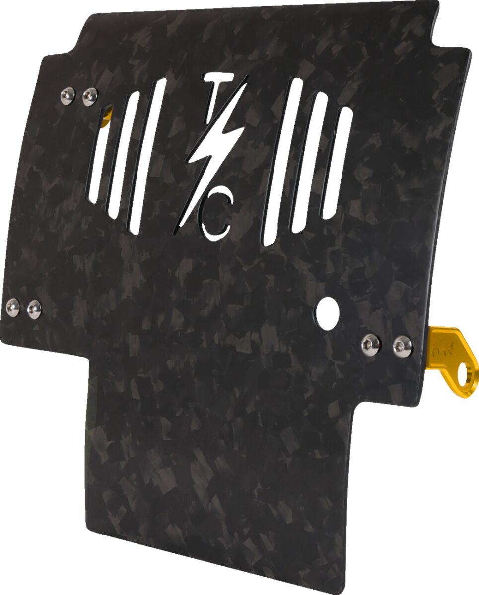 Thrashin Supply Plaque Skid Carbone Forgé avec Gol