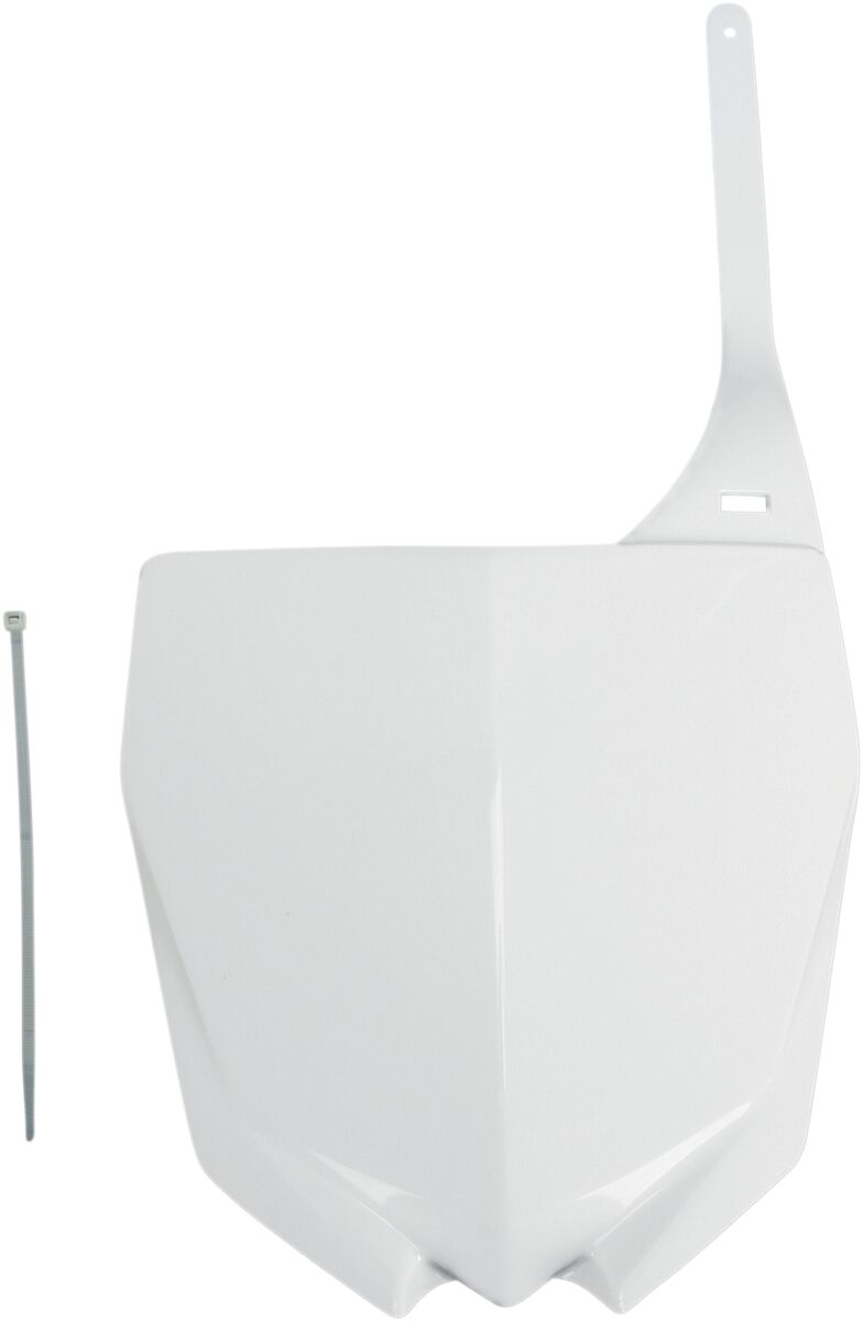 UFO FRT Plaque YZ15-21 YZF10-17 WHT