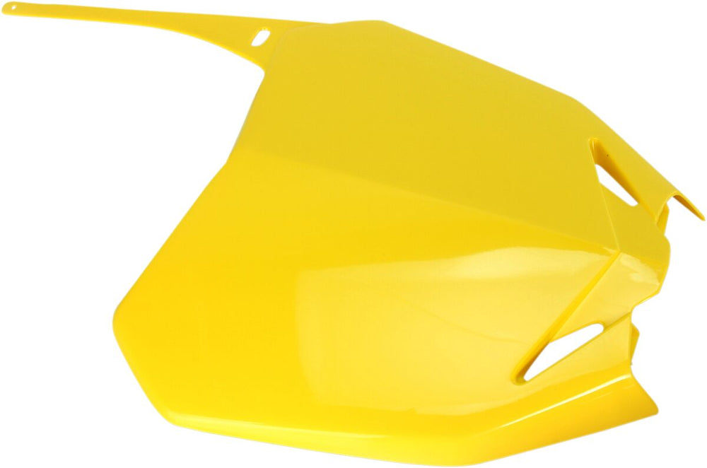 UFO FRT Plaque RMZ250/450 Yel
