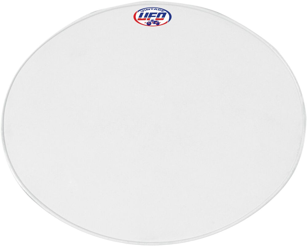 UFO Uni Oval Plaque 70- WH