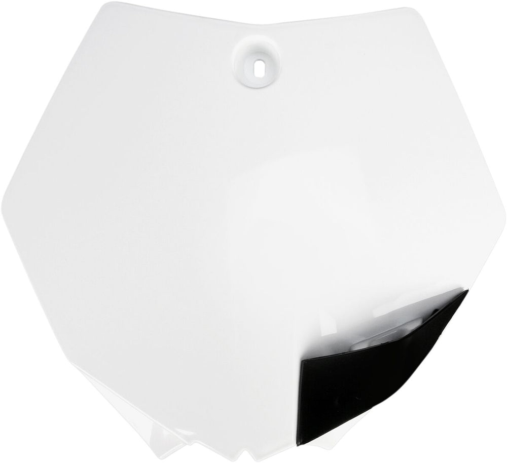 UFO Plaque FRT SX85 13-17 WHT
