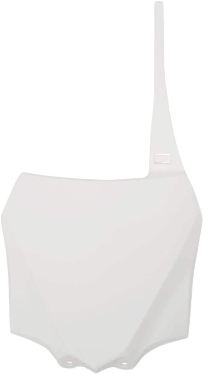 UFO FRT Plaque KX85 14-25 WHT