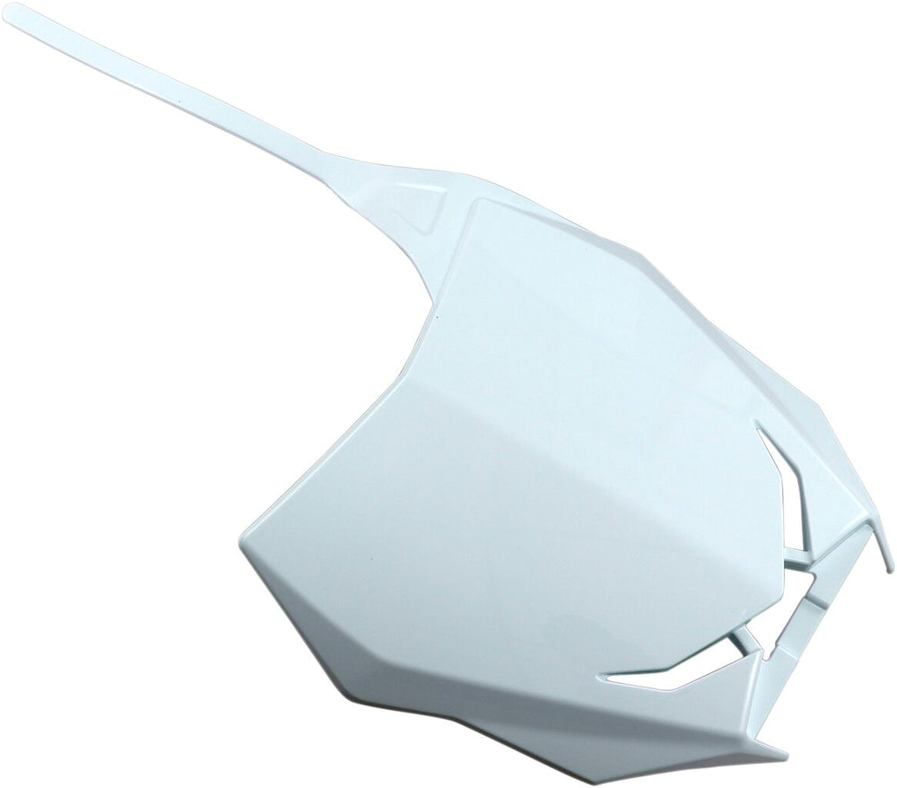 UFO Plaque FRT RMZ450 18- Blanc