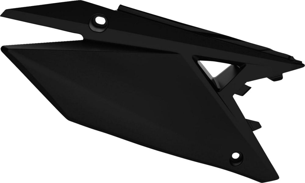 Panneaux de carrosserie Polisport Carénage Latéral RMZ450 18- BK pour Suzuki RM-Z 250, RM-Z 250 E, RM-Z 450 et 1 autres modèles — réf 05202456