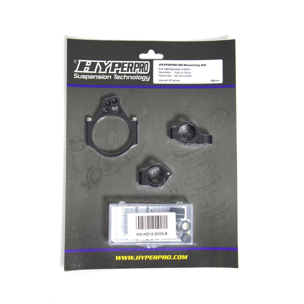 Amortisseur de direction Hyperpro SD Support Kit Noir HD Sportst — réf 06040257