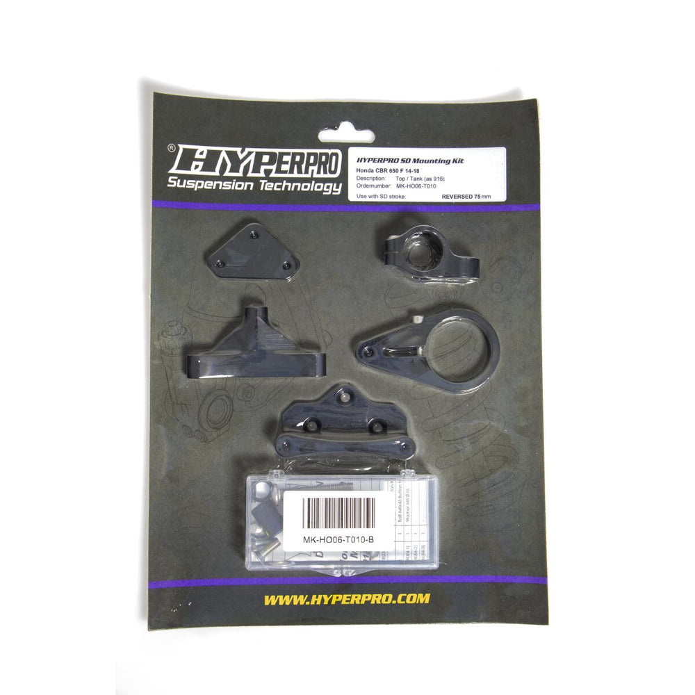 Amortisseur de direction Hyperpro SD Support Kit Noir Honda CBR pour Honda CB 650 F et CB 650 F ABS — réf 06040272