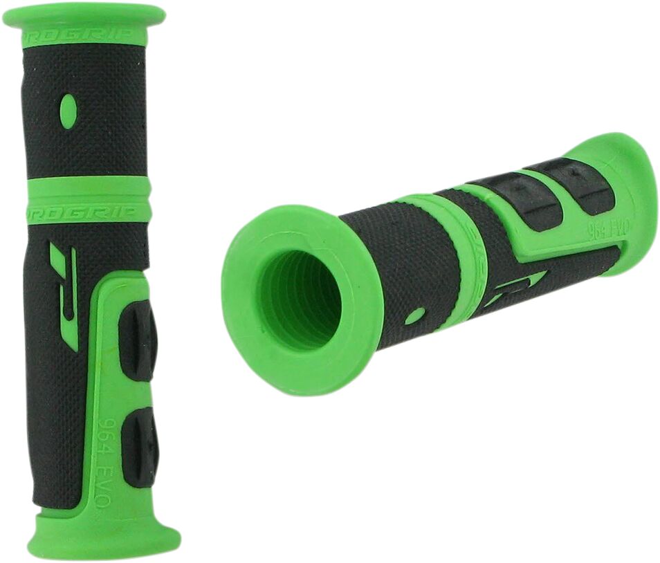 ProGrip Poignées 964 Atv/jet Dual Grn/blk