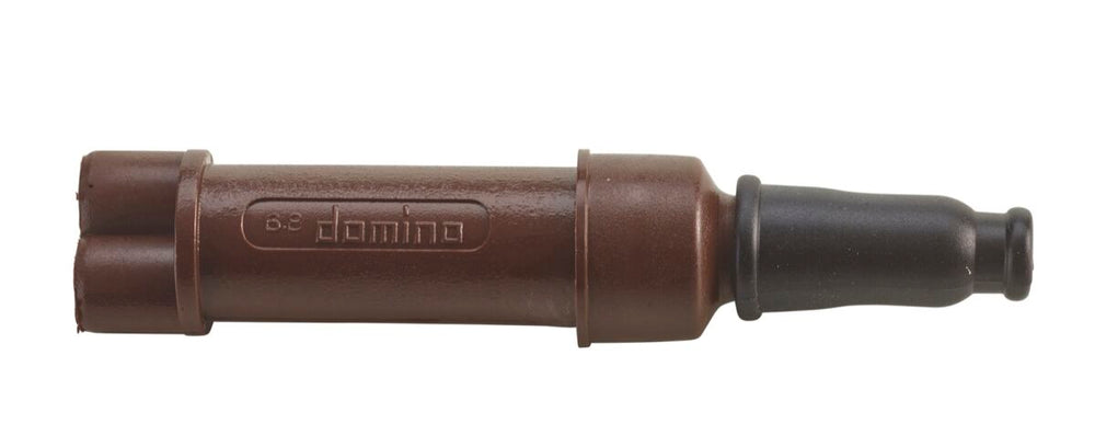 Domino Splitter 6 8MM Diameter Brown