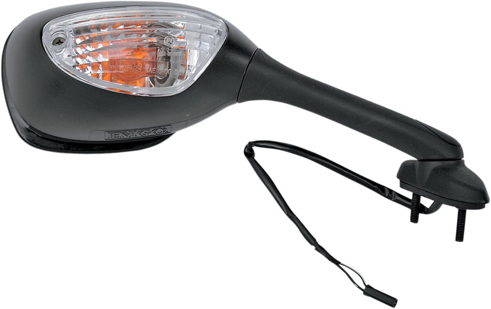 Rétroviseur Emgo R BLK pour Suzuki GSX-R 1000, GSX-R 600 et GSX-R 750 — réf 06400167