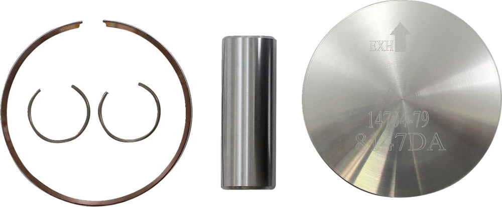 Segments de piston Wossner Kit SX85 03-25/MC85 pour Husqvarna TC 85 17/14 et TC 85 19/16 — réf 09104847