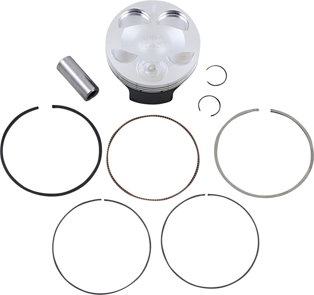 Segments de piston Wossner Kit PRM YZ250F 01-04/WR pour Yamaha WR 250 F et YZ 250 F — réf 09104925