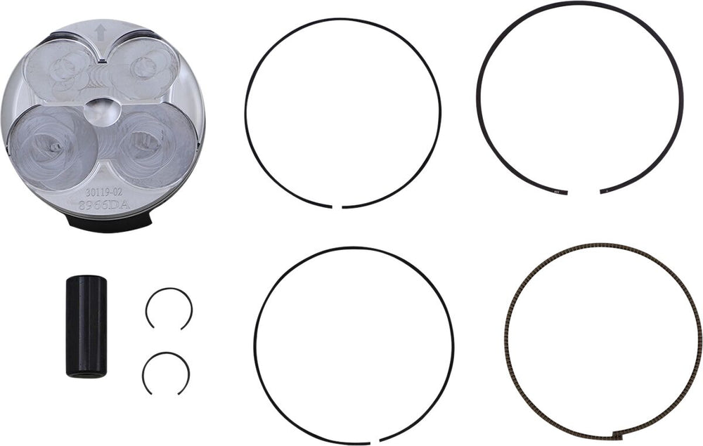 Segments de piston Wossner Kit Pro KX250 20 77 96 pour Kawasaki KX 250 F — réf 09106144