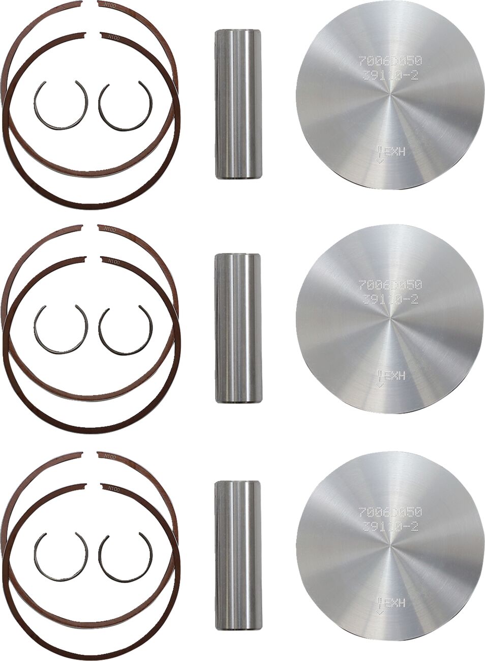 Wossner Kit piston pour 2 temps