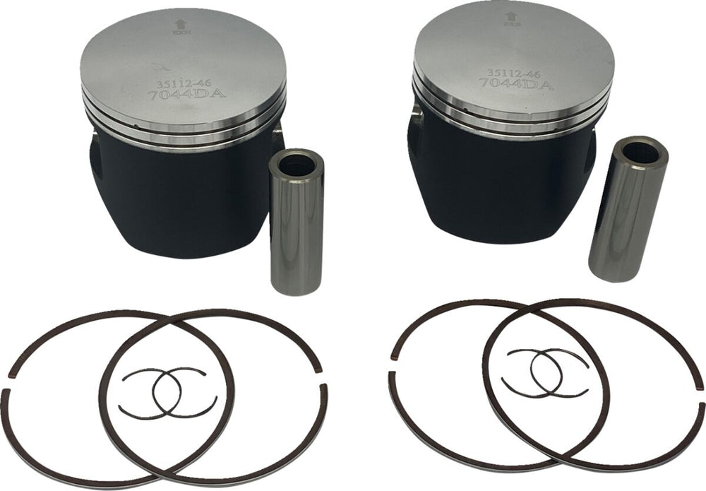 Segments de piston Wossner Kit Polaris 84 86 pour Polaris IQ 800 et RMK DRAGON 800 — réf 09106323