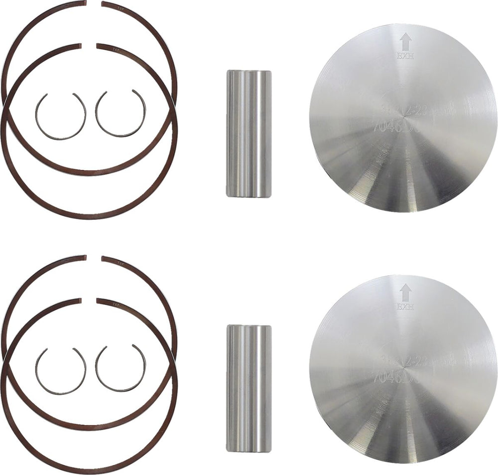 Wossner Piston Kit STD Skidoo 76 37 Ov