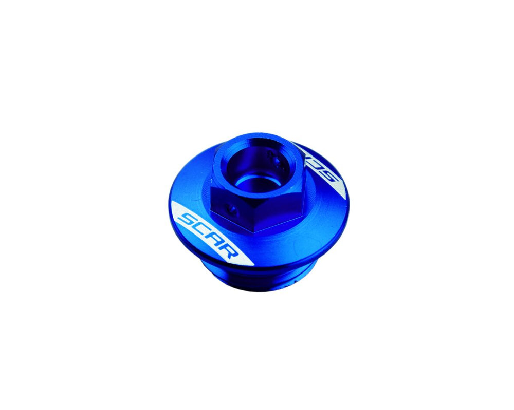 Scar Huile Filler Bouchon Bleu