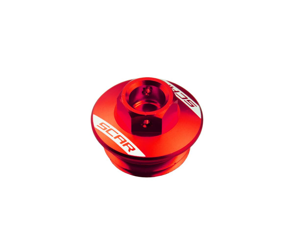Scar Huile Filler Bouchon Rouge