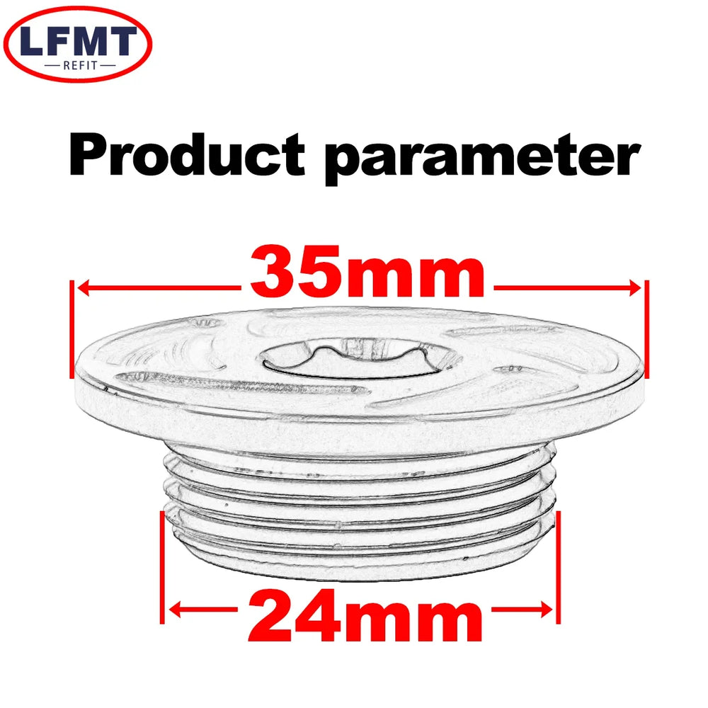 Moto moteur allumage protection bouchon pour KTM SXF XCF XCFW EXCF 250 350 450 pour Husqvarna FC fe FX 250 350 701 enduro/supermoto