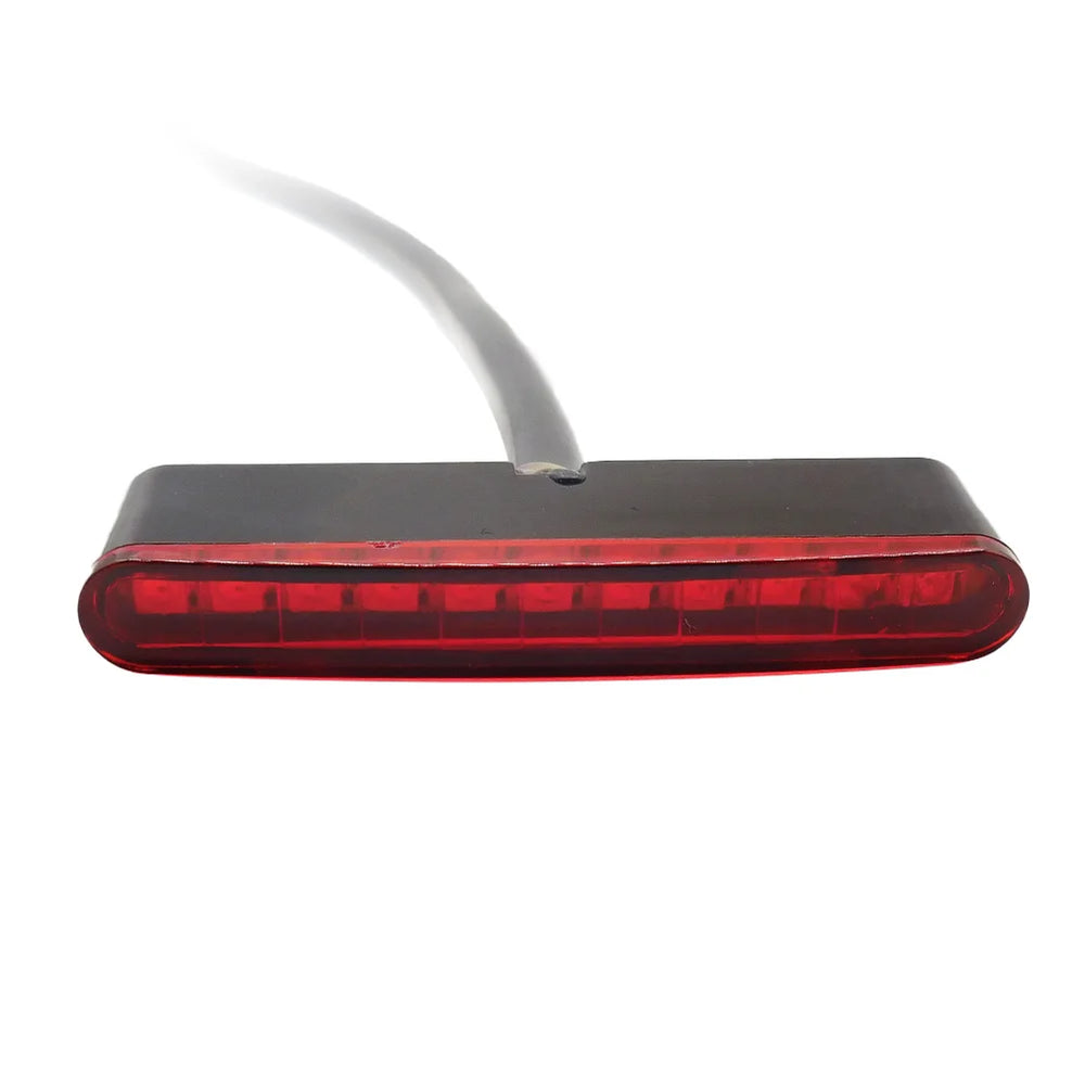 Universel mini 12V moto arrière frein LED arrière feu stop feu pour Moto tout-terrain moto plaque d'immatriculation feu décoratif feu