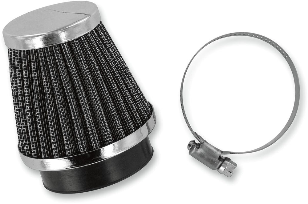 Emgo Air Filtre Chromé Embout 52MM