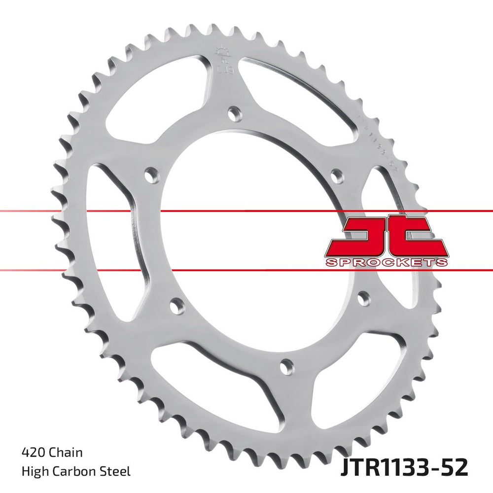 JT Sprockets Pignon Arrière 52T 420