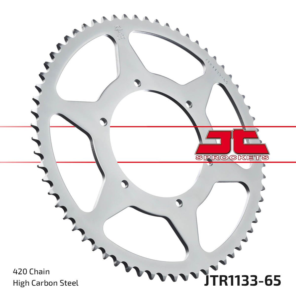 JT Sprockets Pignon Arrière 65T 420