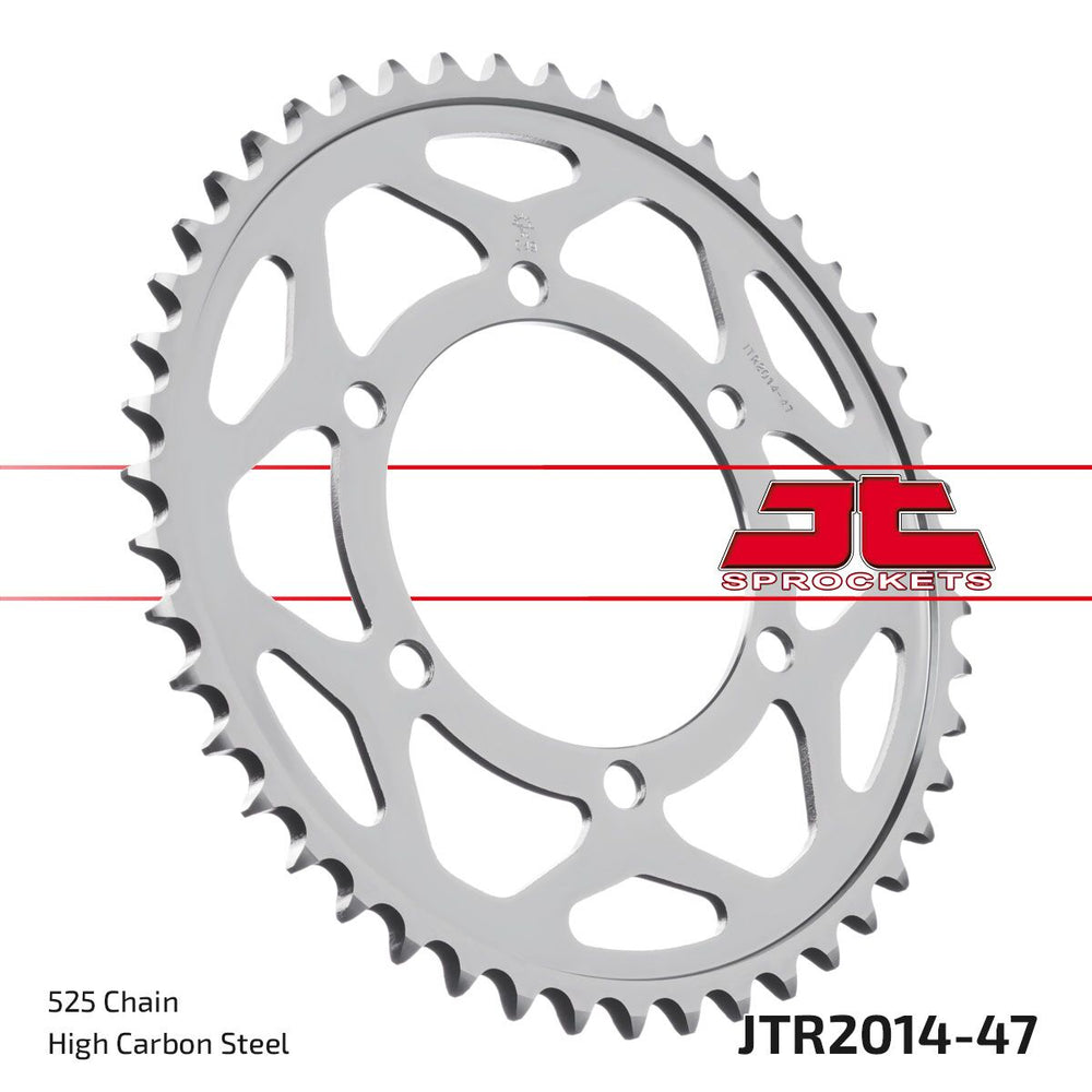 JT Sprockets Pignon Arrière 47T 525 BLK