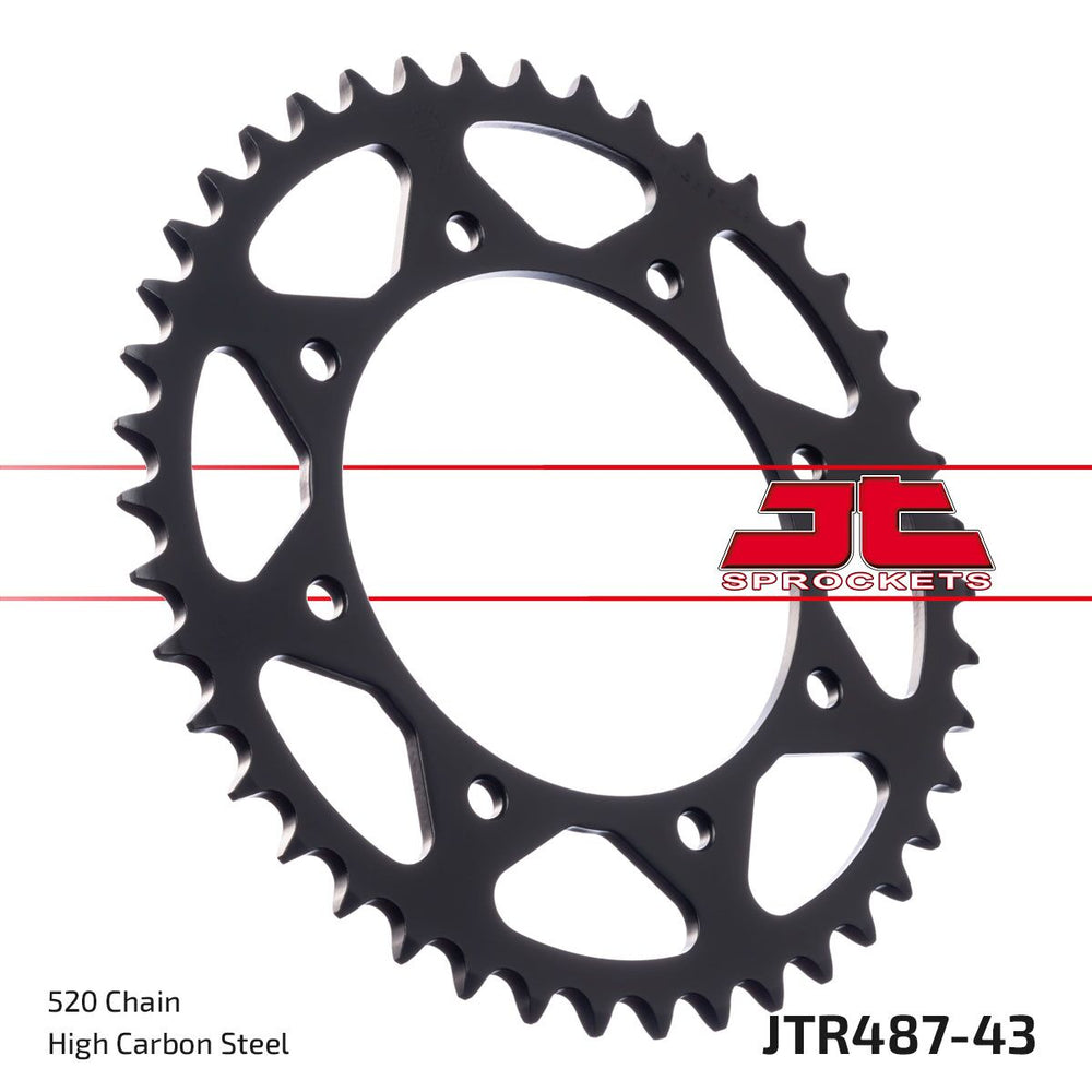JT Sprockets Pignon Arrière 43T 520 BLK