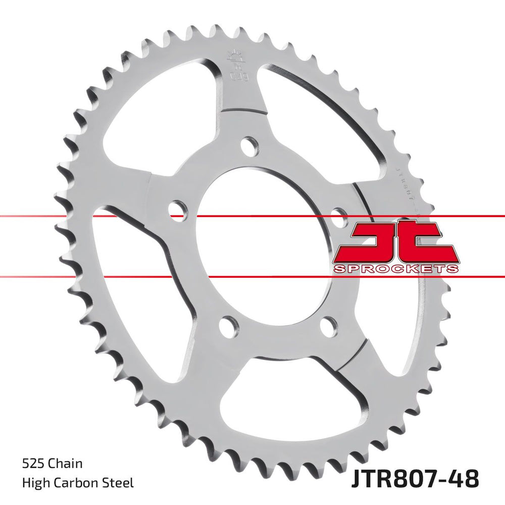 JT Sprockets Pignon Arrière 48T 525 BLK