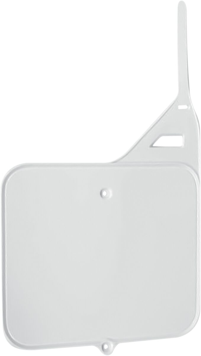 UFO FRT Plaque RM'S 87-95 WHT