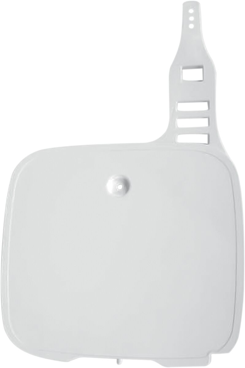 UFO FRT Plaque Yz's 87-90 WHT