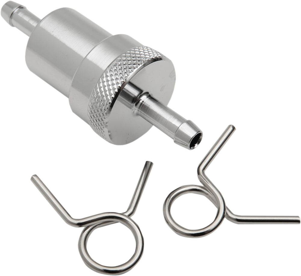 Filtre à essence Emgo Carburant 1/4 Chromé — réf 1434461