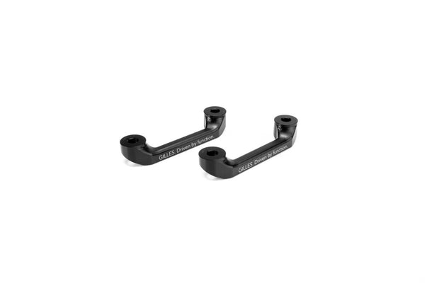Gilles Tooling Repose-pieds Passager Protection Noir BMW